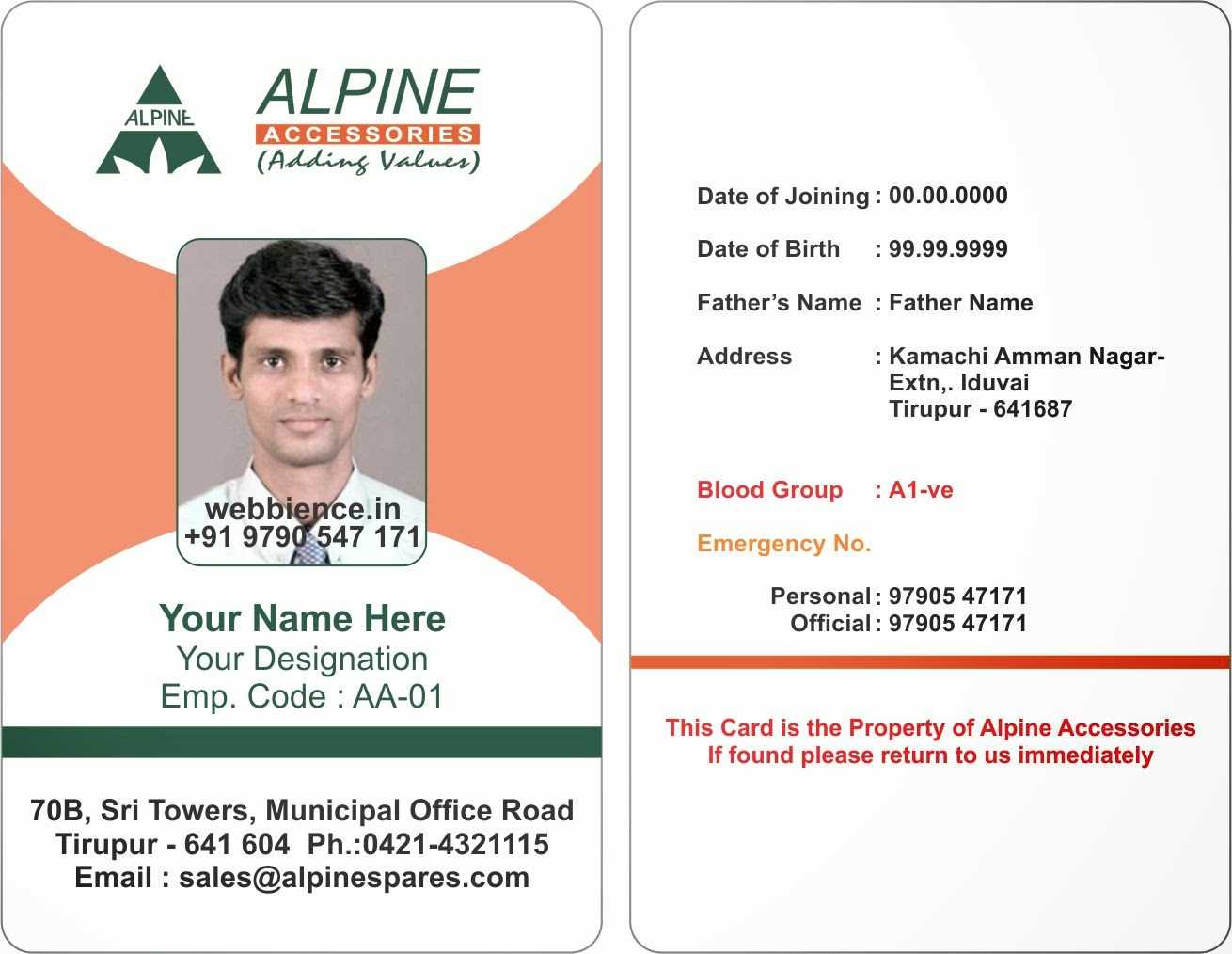 D0B Template Galleries Pasting Id Card Templates | Wiring With Regard To Sample Of Id Card Template