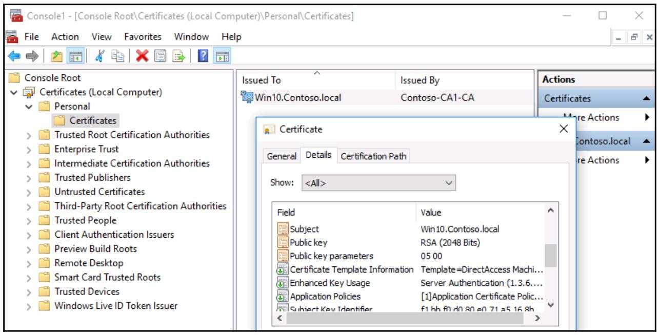 Глава 4. Сертификаты В Windows Server 2019 – Windows Server In Certificate Authority Templates