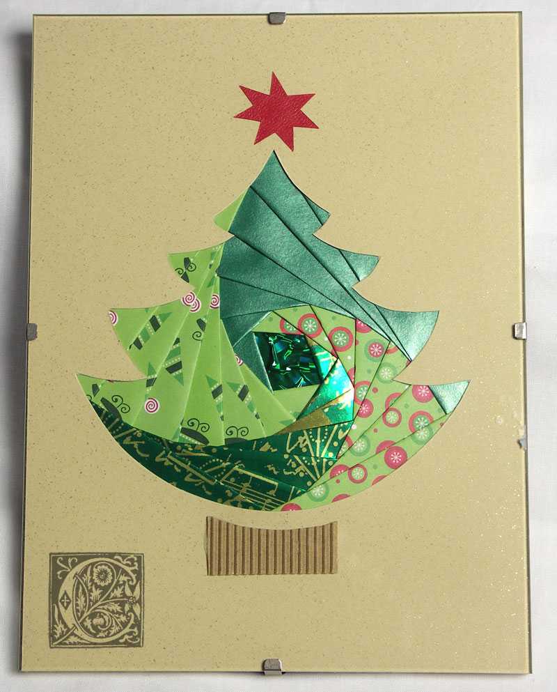 Идейник: Новогодние Открытки. Ч 4. Iris Folding. Обсуждение Throughout Iris Folding Christmas Cards Templates