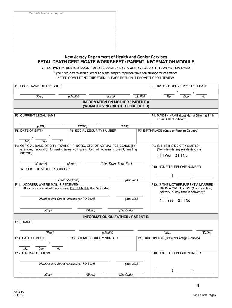 Death Certificate Form – Fill Online, Printable, Fillable Intended For Baby Death Certificate Template