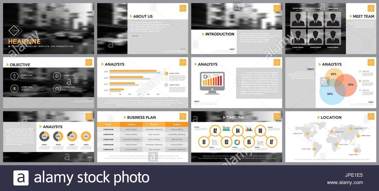 Design Element Of Infographics For Presentations Templates Inside Keynote Brochure Template
