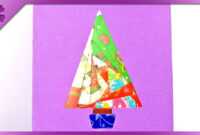 Diy Iris Folding Christmas Card (Eng Subtitles) - Speed Up #152 regarding Iris Folding Christmas Cards Templates