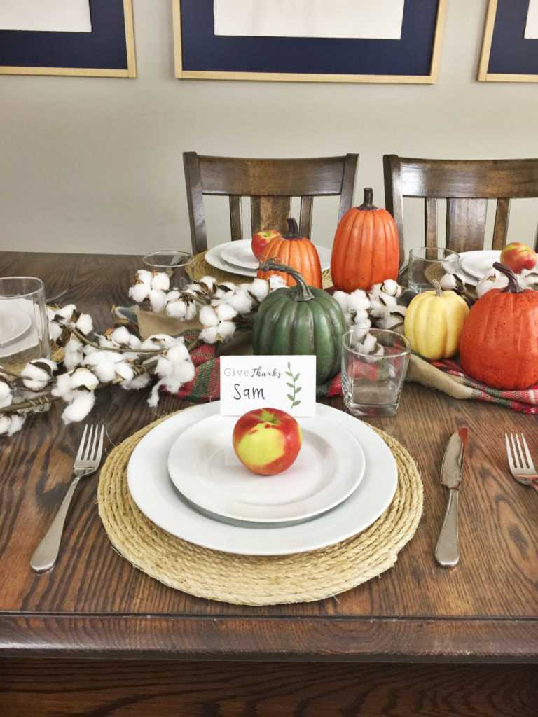 Diy Thanksgiving Place Cards Template | Birkley Lane Interiors Pertaining To Thanksgiving Place Card Templates