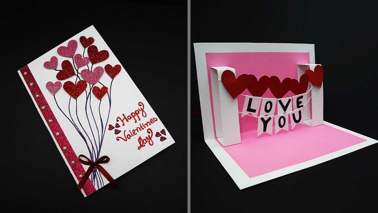 Diy Valentine Card | Handmade I Love You Pop Up Card For Valentine's Day |  Anniversary Card Throughout I Love You Pop Up Card Template
