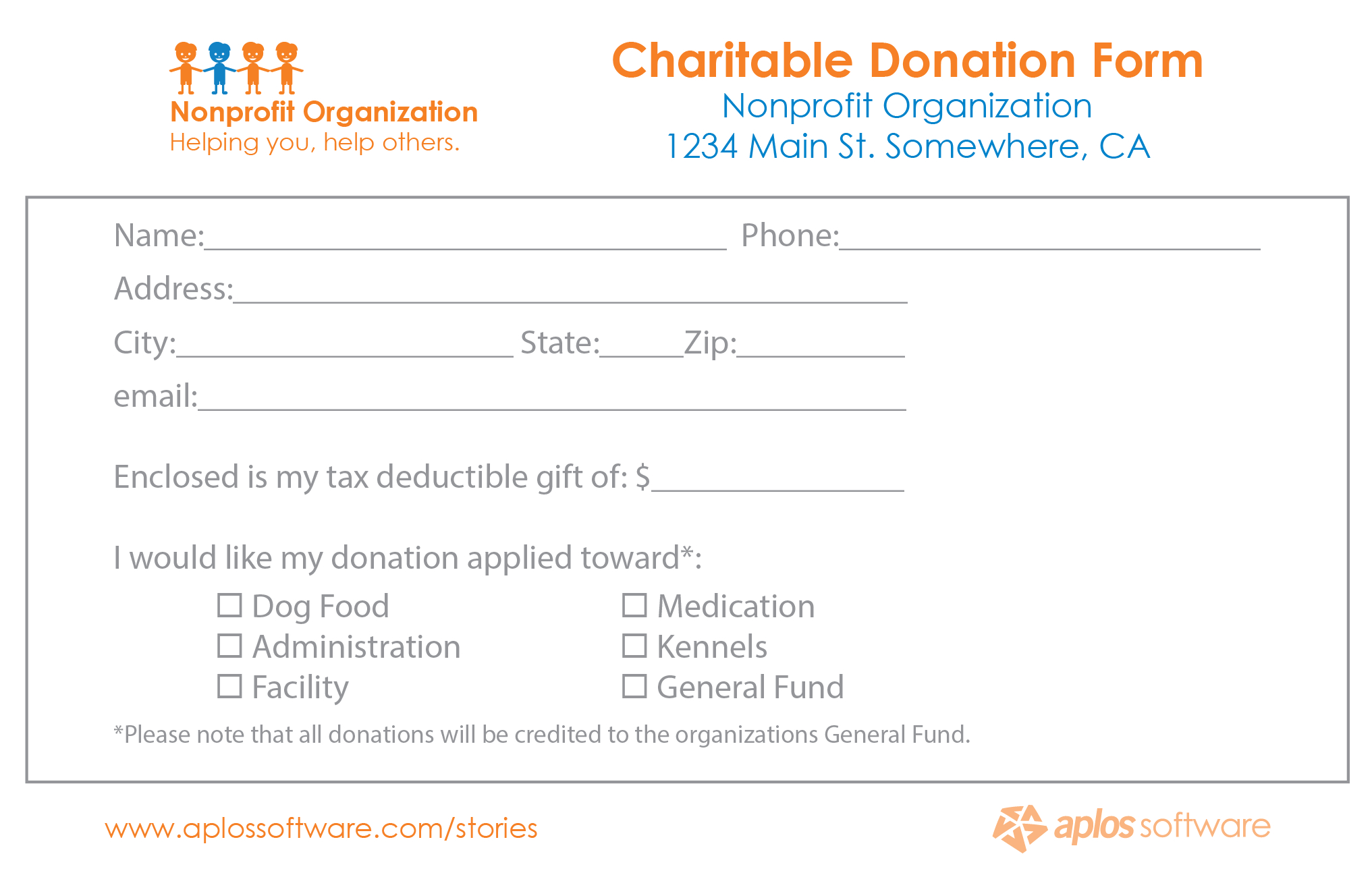 Donor Pledge Card - Calep.midnightpig.co With Free Pledge Card Template