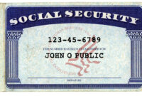Don't Give Your Social Security Number At These Places with regard to Ssn Card Template