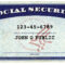 Don't Give Your Social Security Number At These Places with regard to Ssn Card Template