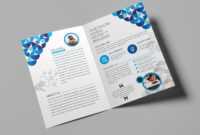 Double Sided Brochure Templates - Calep.midnightpig.co intended for One Sided Brochure Template