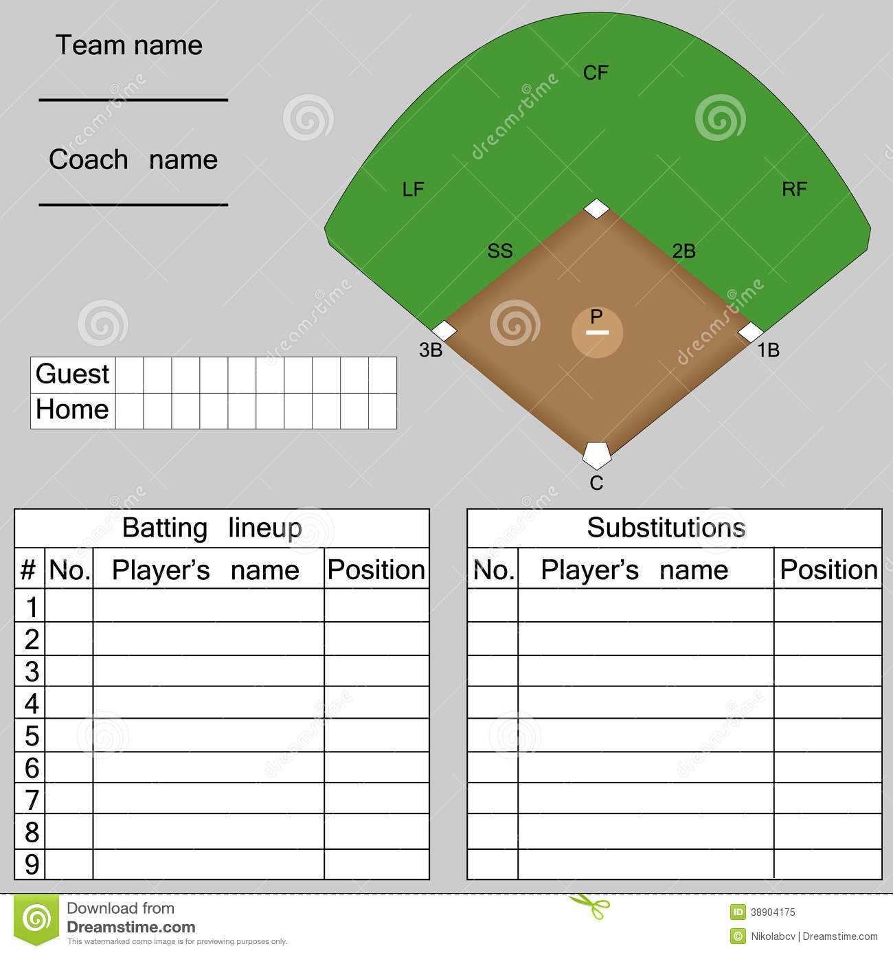 Dugout Lineup Card Template ] – Check Out Some Of The Lineup Inside Dugout Lineup Card Template