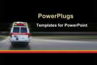 √ Powerpoint Template: Ambulance Going To Hospital For for Ambulance Powerpoint Template