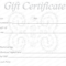Editable And Printable Silver Swirls Gift Certificate Template Intended For Microsoft Gift Certificate Template Free Word