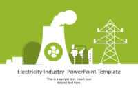 Electricity Industry Powerpoint Template with regard to Nuclear Powerpoint Template