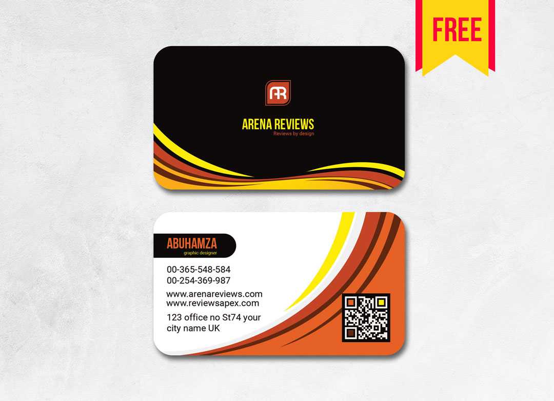 Elegant Business Card Template Free | Free Download Pertaining To Download Visiting Card Templates