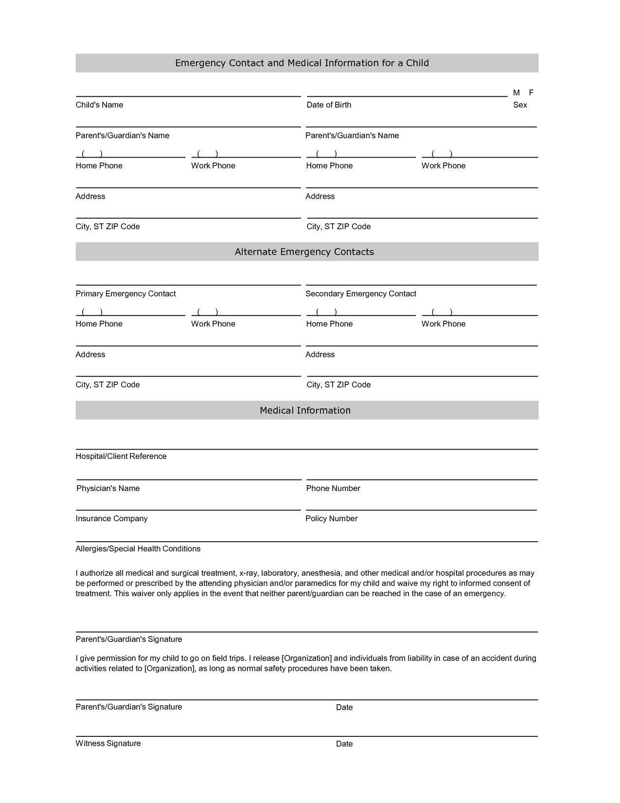 Employer Emergency Contact Form Template – Falep.midnightpig.co Within Emergency Contact Card Template