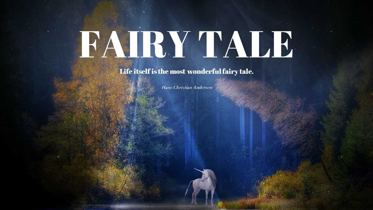 Fairy Tale Throughout Fairy Tale Powerpoint Template