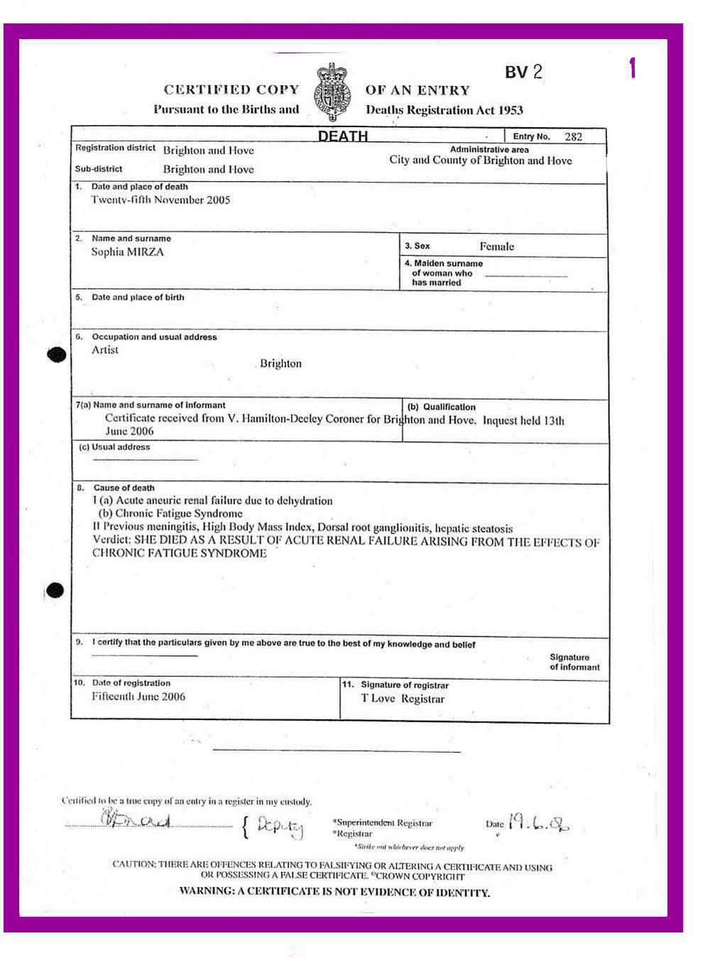 Fake Death Certificate Template – Dalep.midnightpig.co For Birth Certificate Template Uk