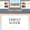 Family Album Powerpoint Template Inside Powerpoint Photo Album Template
