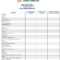 Family Budget Template Weekly Monthly Google Sheets In Usmc Meal Card Template