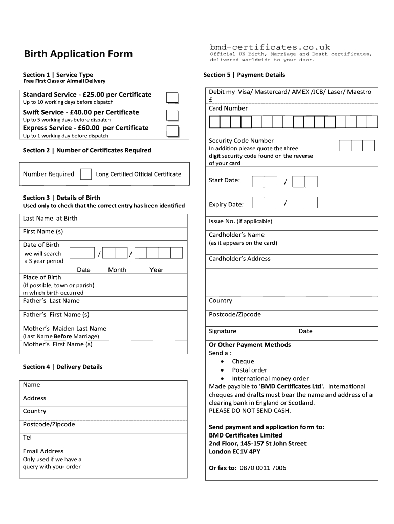 Fillable Death Certificate Uk – Fill Online, Printable In Birth Certificate Template Uk