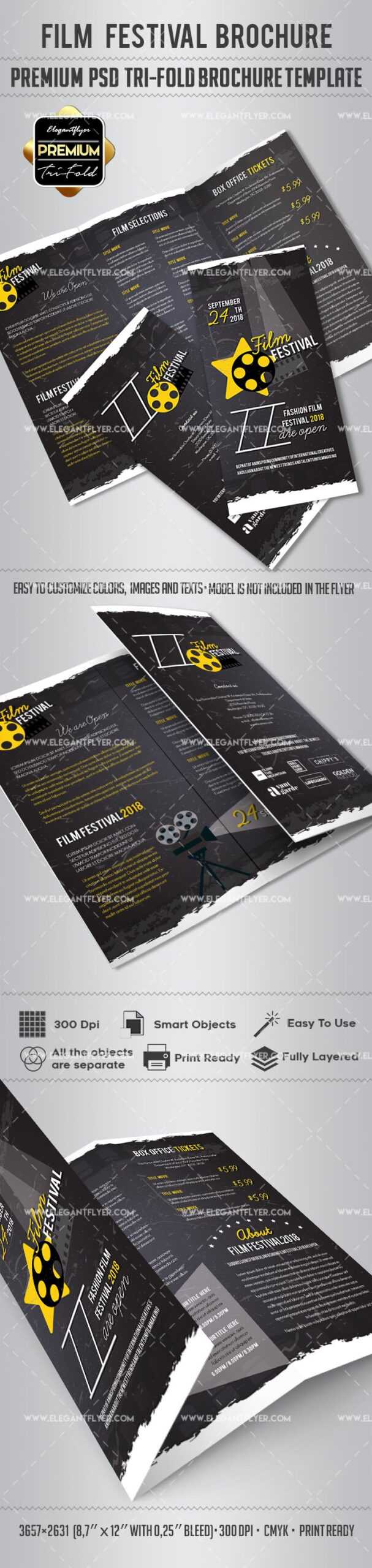 Film Festival Brochure Design Within Film Festival Brochure Template