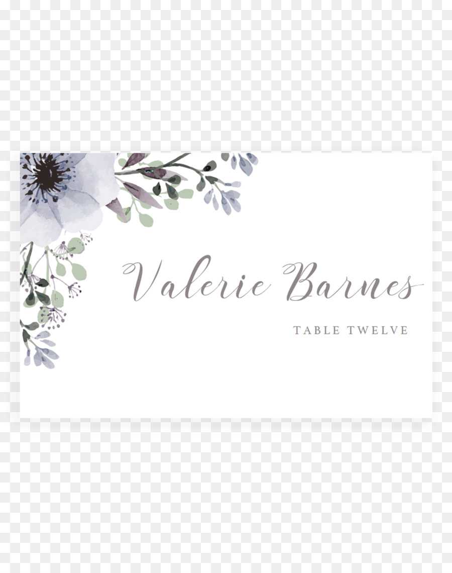 Floral Wedding Invitation Background Png Download – 1200 Inside Table Place Card Template Free Download