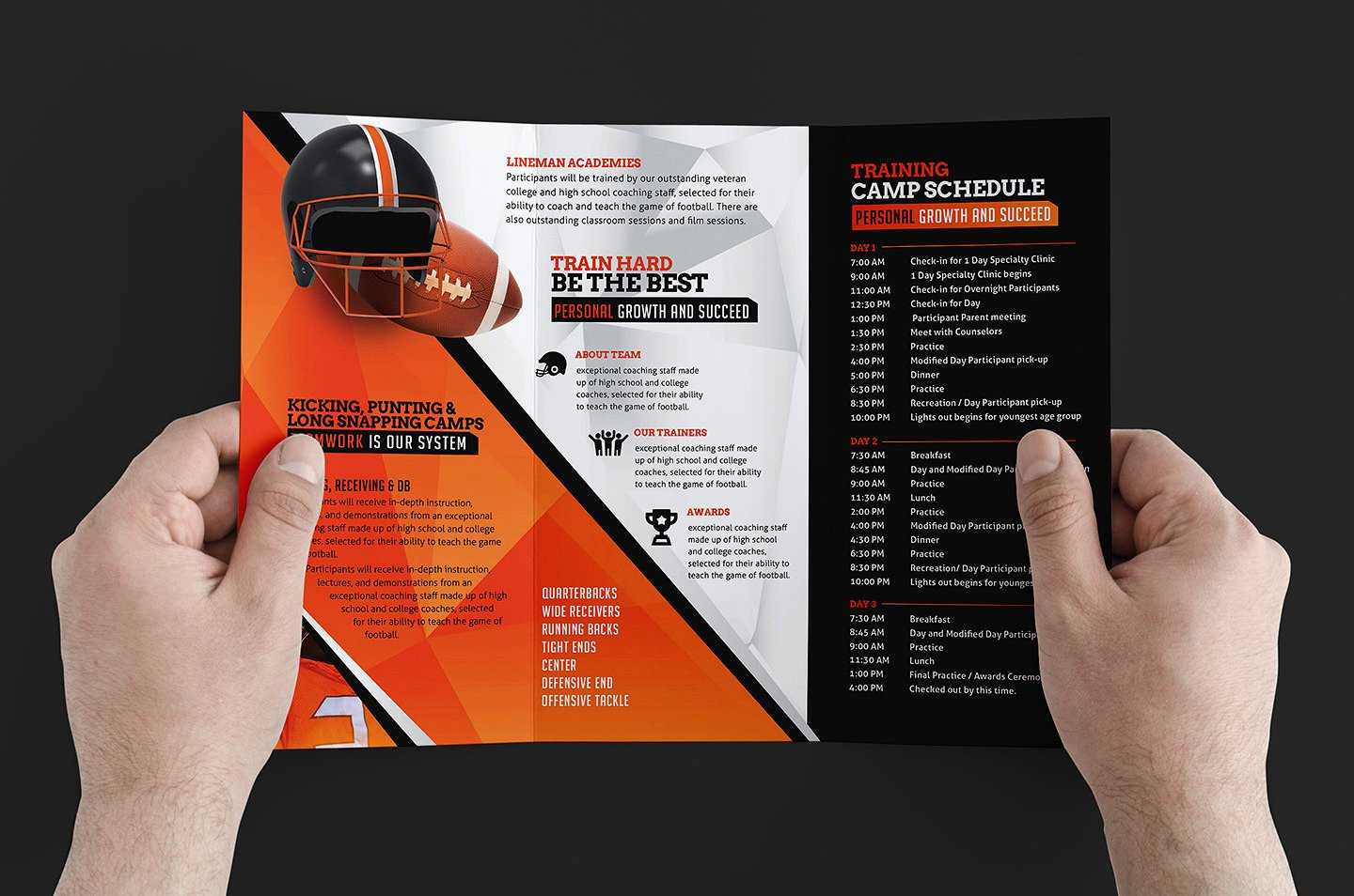 Free 12+ Training Brochure Designs In Word | Psd | Ai | Eps Throughout Training Brochure Template