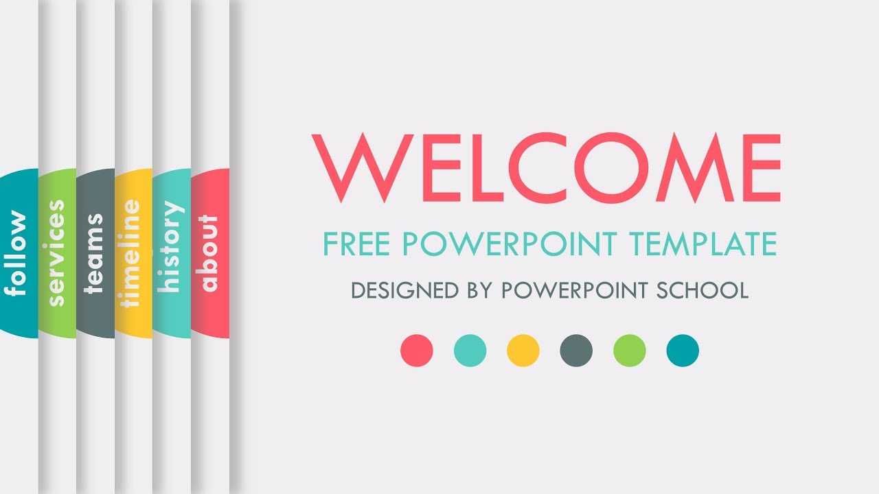 Free Animated Powerpoint Slide Template For Powerpoint Animation Templates Free Download