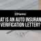 Free Auto Insurance Verification Letter – Pdf | Word Within Car Insurance Card Template Download