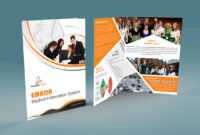 Free Bi-Fold Brochure Psd On Behance with Two Fold Brochure Template Psd