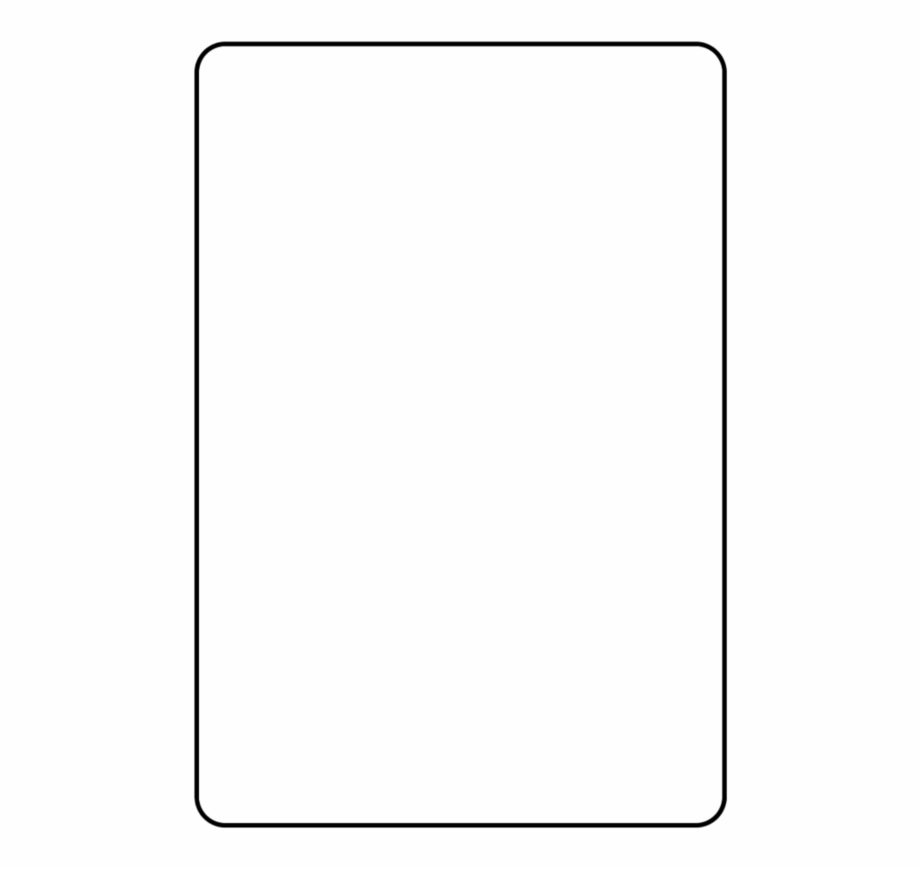 Free Blank Playing Card Png, Download Free Clip Art, Free With Regard To Template For Playing Cards Printable