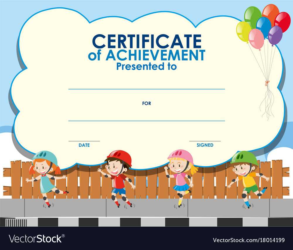 Free Certificate Template For Kids – Falep.midnightpig.co With Children's Certificate Template
