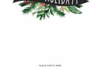 Free Christmas Cards Printables - Falep.midnightpig.co inside Print Your Own Christmas Cards Templates