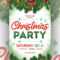 Free Christmas Party Flyer Template – Creativetacos In Christmas Brochure Templates Free