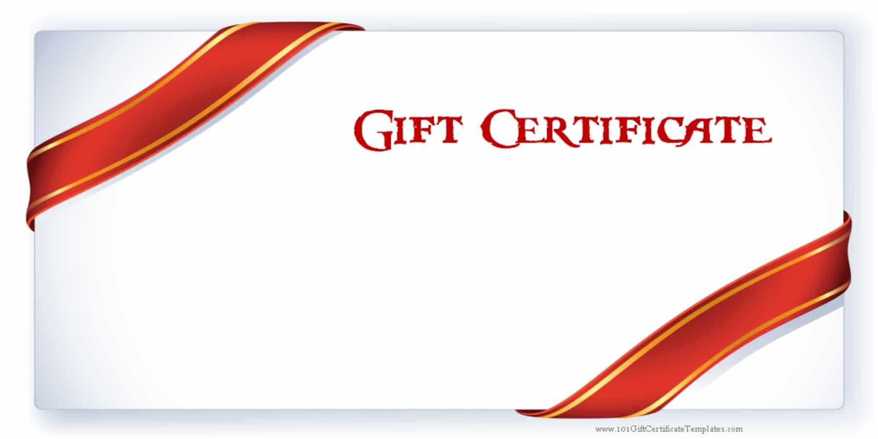 Free Clipart Gift Certificate Template Pertaining To Present Certificate Templates