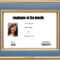 Free Custom Employee Of The Month Certificate In Employee Of The Month Certificate Template With Picture