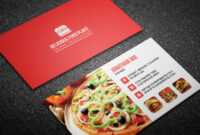 Free Delicious Food Business Card On Behance pertaining to Food Business Cards Templates Free