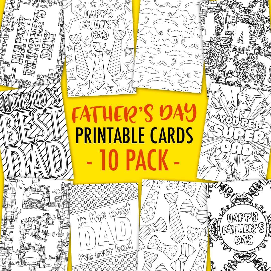 Free Father's Day Card | Printable Template – Sarah Renae For Fathers Day Card Template