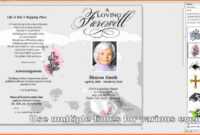 Free Funeral Cards - Calep.midnightpig.co for Memorial Cards For Funeral Template Free