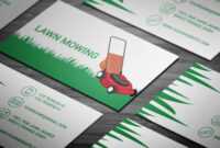 Free Lawn Care Business Card with regard to Lawn Care Business Cards Templates Free