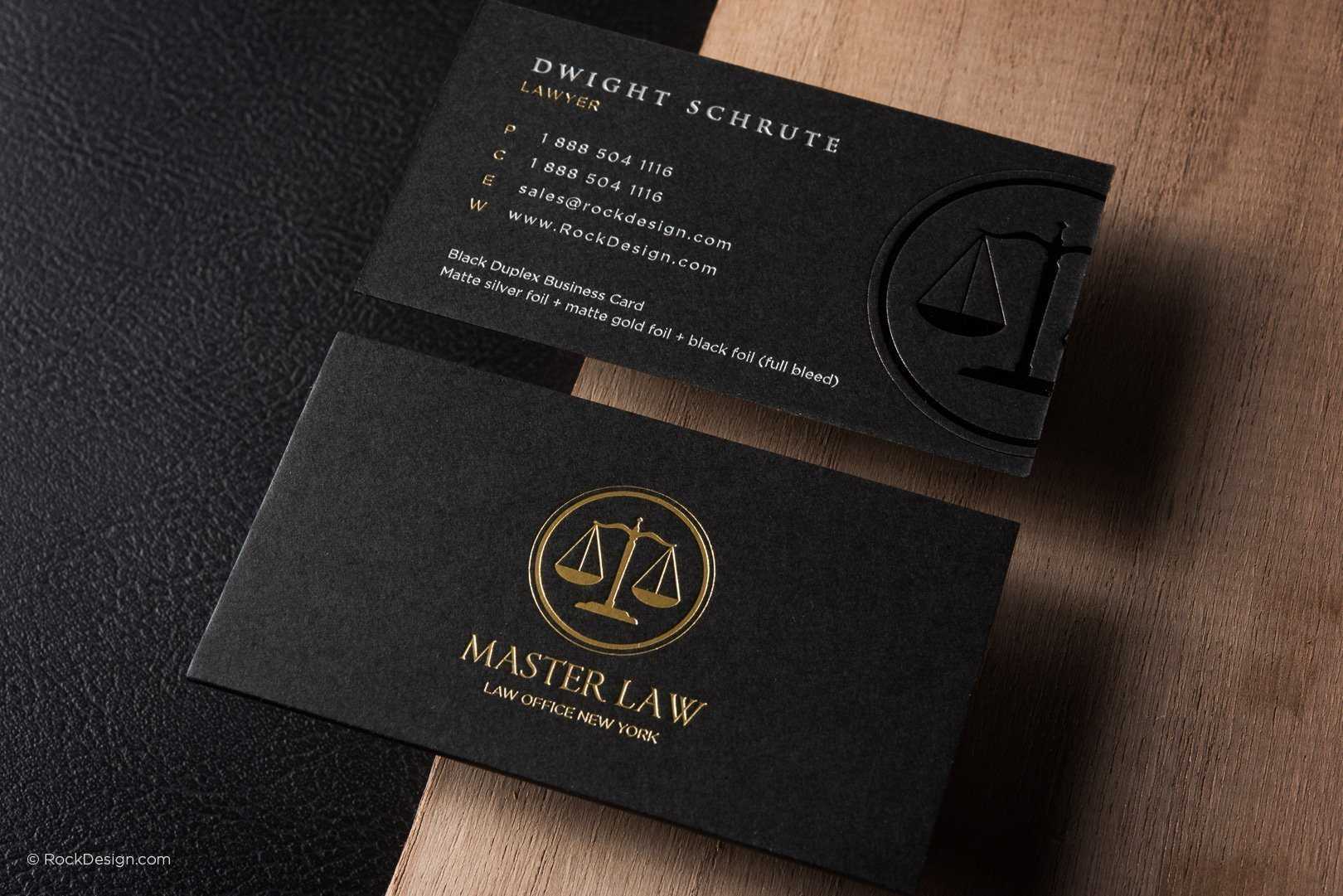 Free Lawyer Business Card Template | Rockdesign Within Legal Business Cards Templates Free