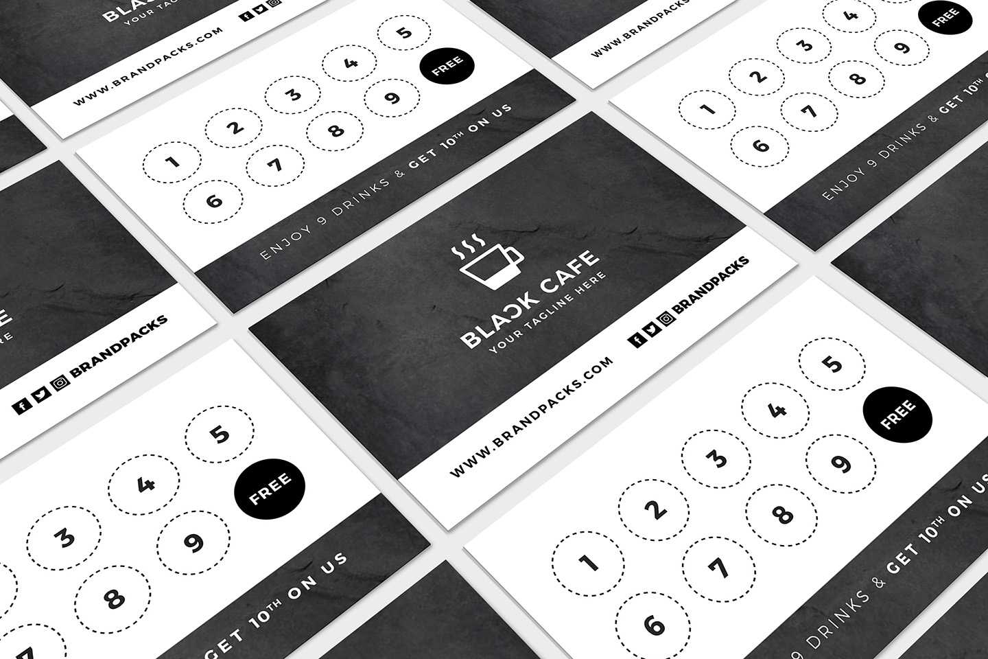 Free Loyalty Card Templates – Psd, Ai & Vector – Brandpacks Within Loyalty Card Design Template