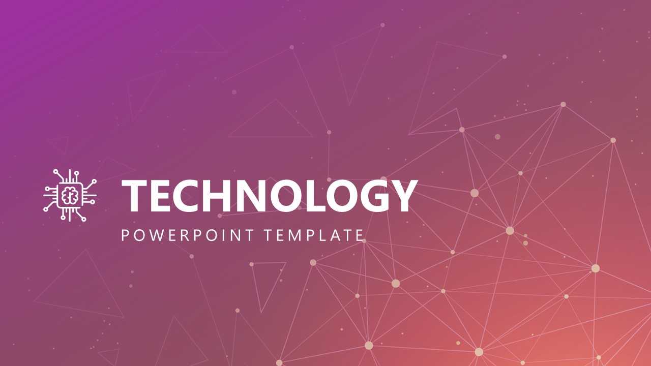 Free Modern Technology Powerpoint Template With Regard To High Tech Powerpoint Template