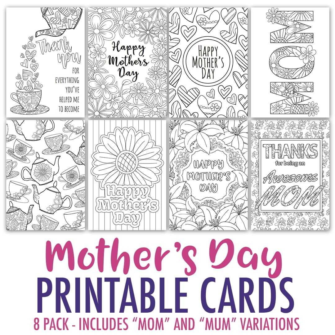 Free Mother's Day Card | Printable Template – Sarah Renae In Mothers Day Card Templates