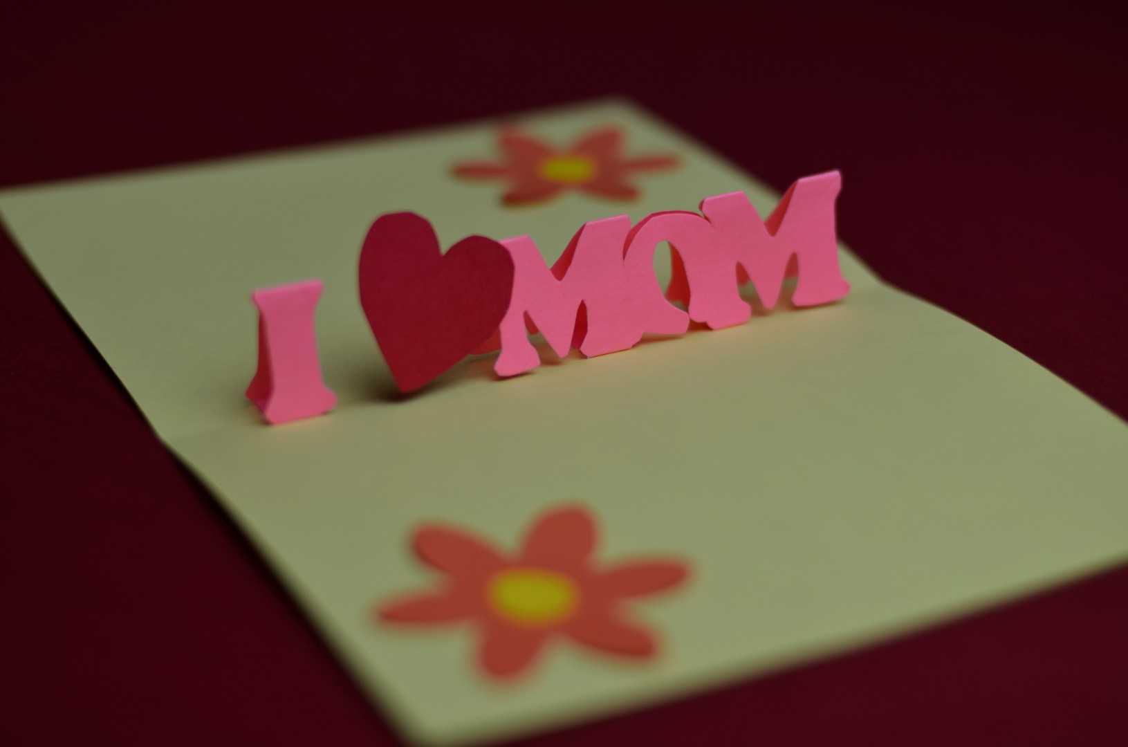 Free Mother's Day Pop Up Card Template And Tutorial With Templates For Pop Up Cards Free