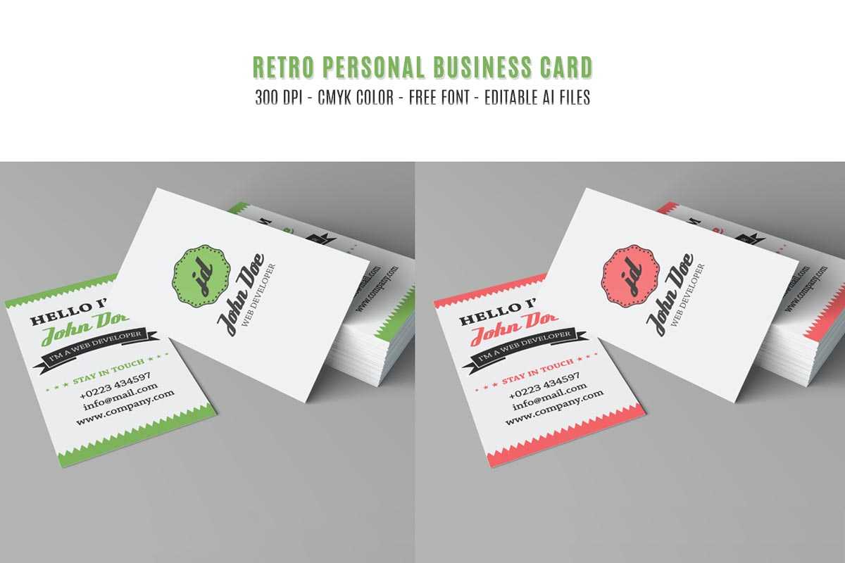 Free Personal Business Cards – Falep.midnightpig.co With Free Personal Business Card Templates