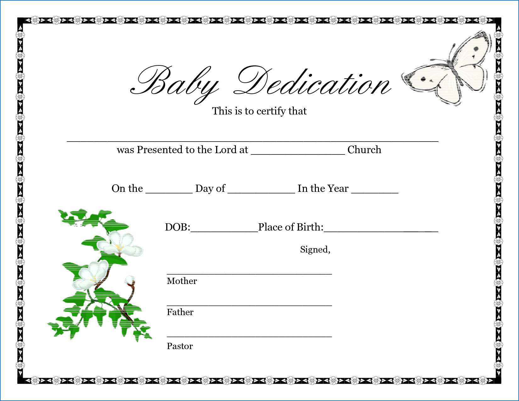 Free Pet Birth Certificate Template – Dalep.midnightpig.co Pertaining To Baby Doll Birth Certificate Template