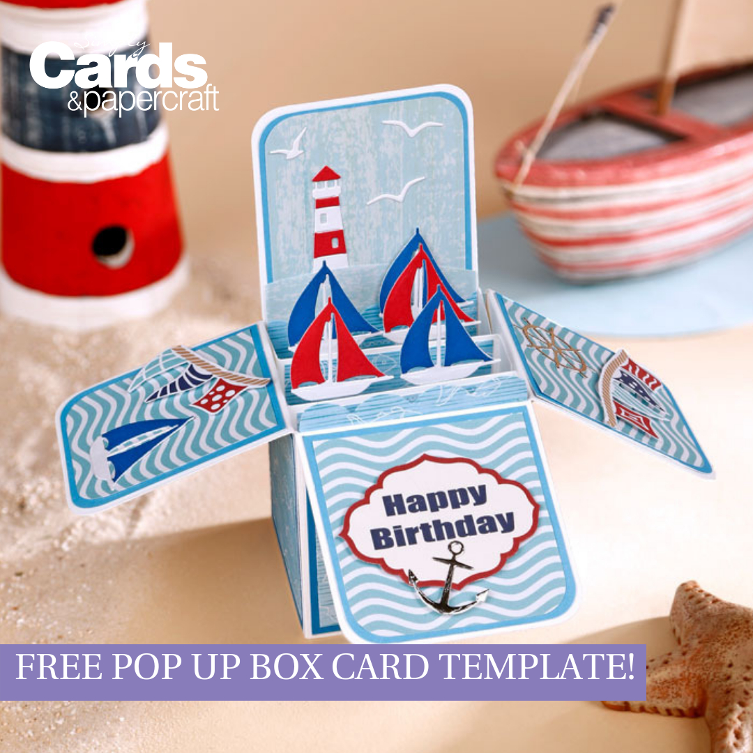 Free Pop Up Box Card Template – Simply Cards & Papercraft Within Templates For Pop Up Cards Free