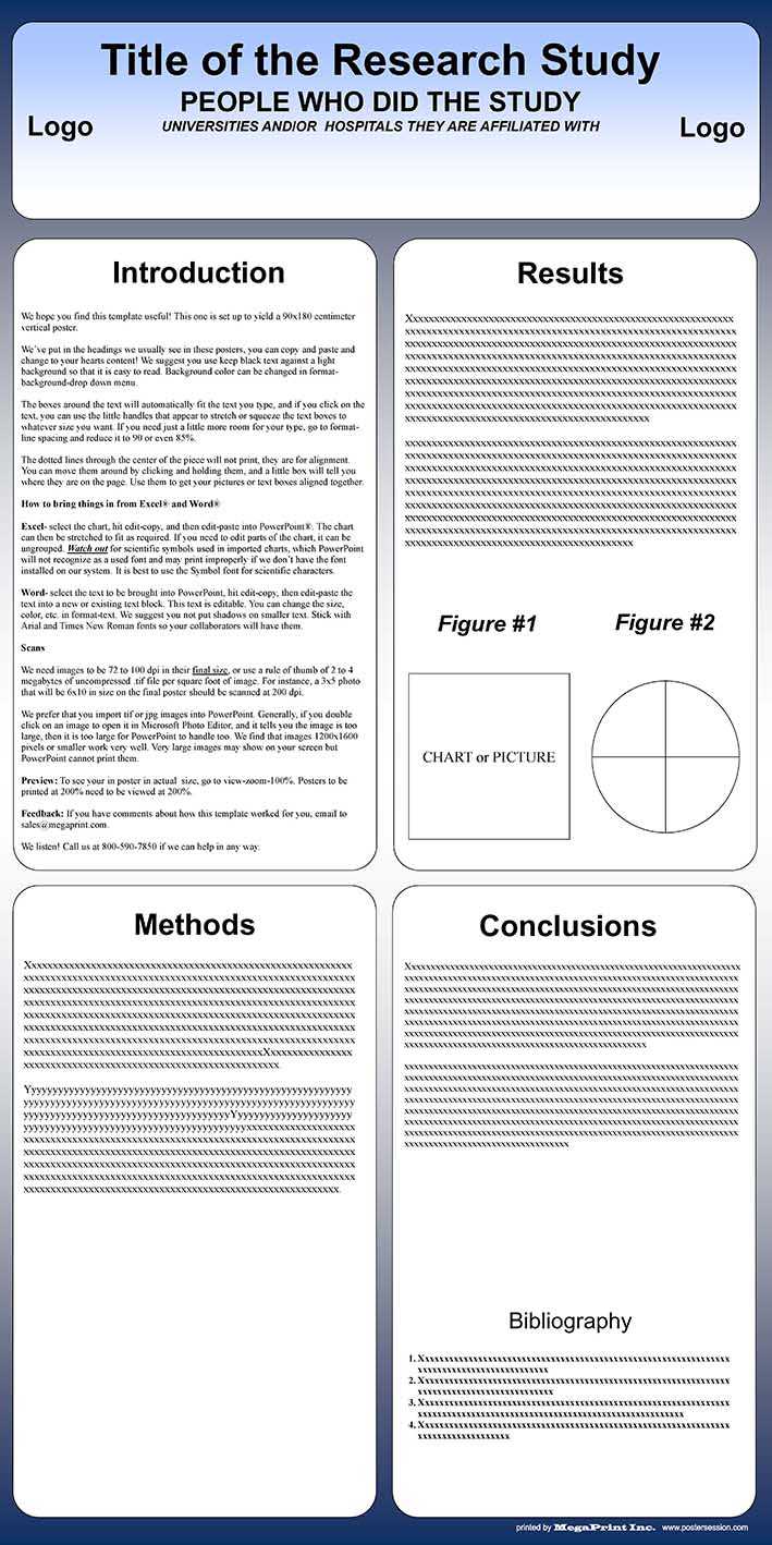 Free Powerpoint Scientific Research Poster Templates For With Regard To Powerpoint Poster Template A0