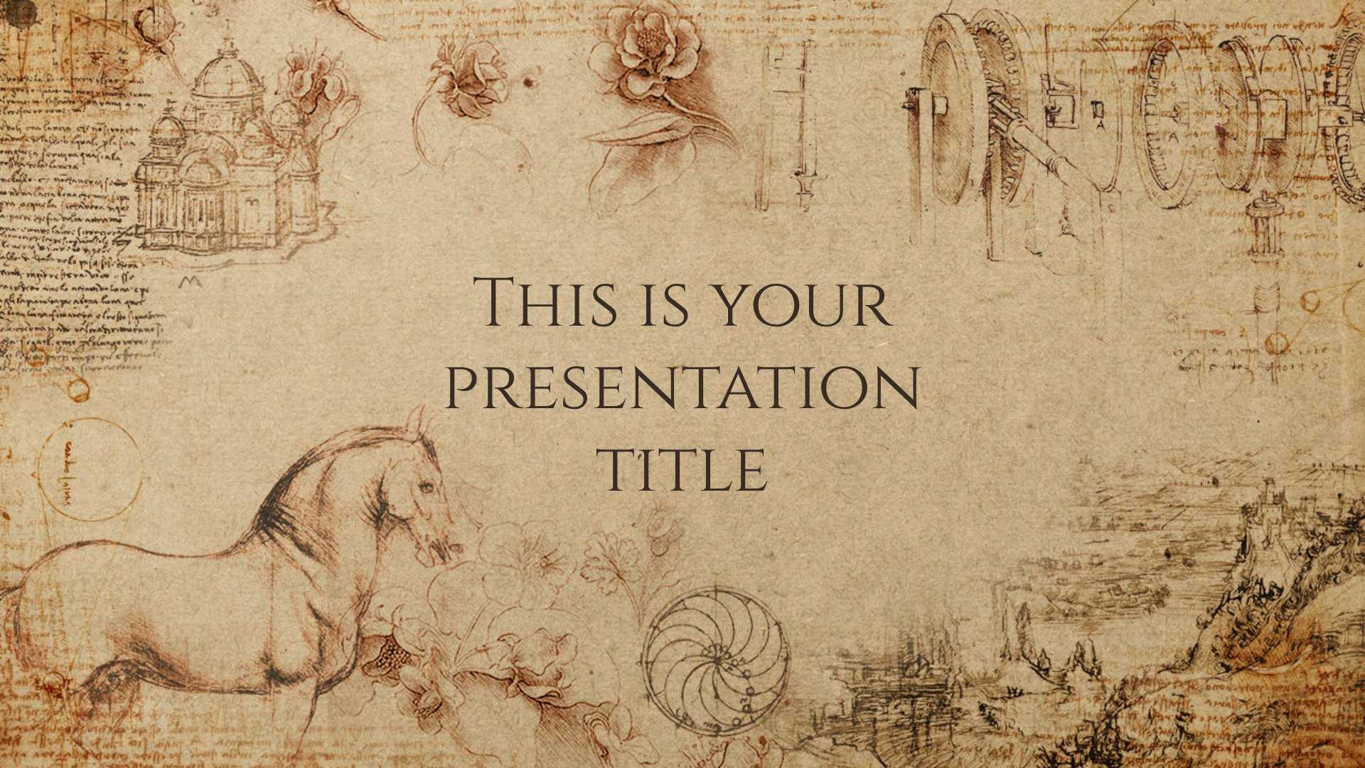 Free Powerpoint Template Or Google Slides Theme With Throughout Powerpoint Templates War