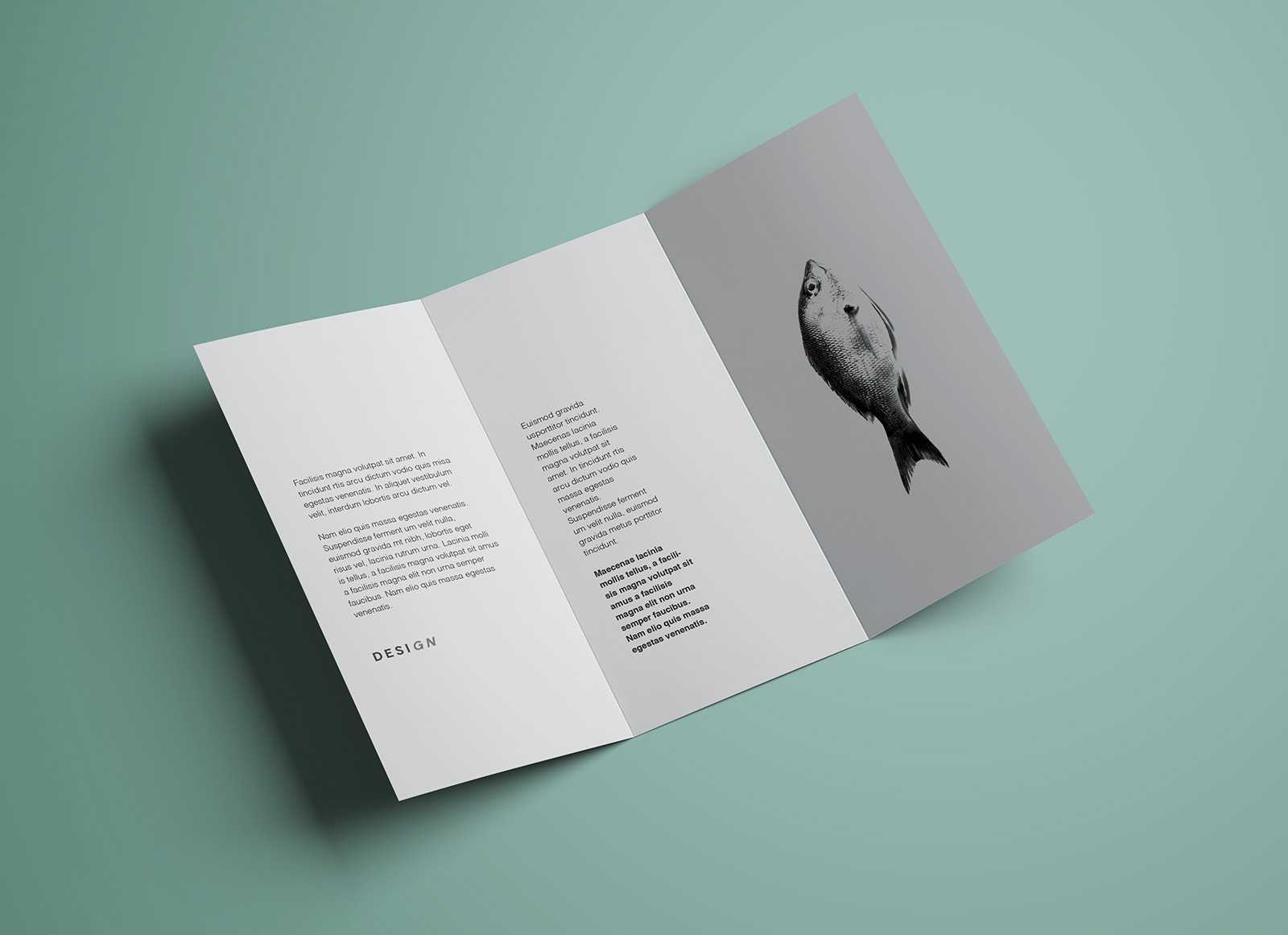Free Premium Tri Fold Brochure Mockup Psd – Good Mockups Intended For Brochure Psd Template 3 Fold